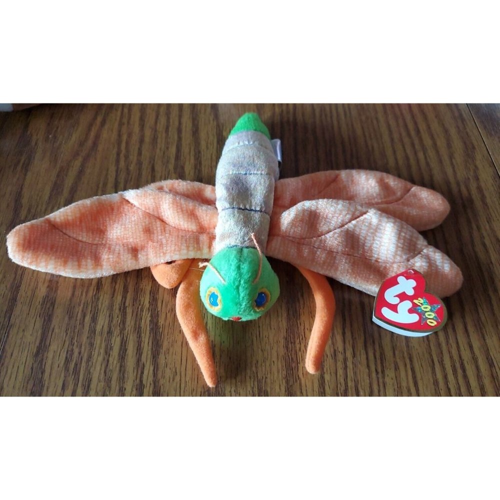 Glow Firefly 6th Generation 2000 Retired Ty Beanie Baby Collectible Mint